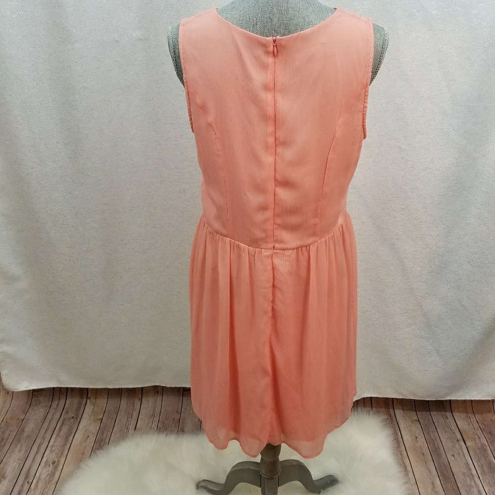 π3/$25 AGB Lace and Crochet A Line Dress - Picture 4 of 8